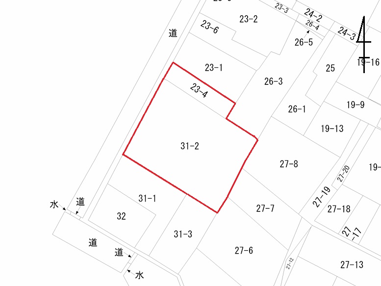 detached 山手一丁目11号三ノ辻31番2他1筆